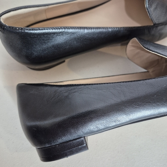 Cole Haan Grand.0S Valantina Loafer Black Leather Pointed Toe Women's Size 9 - Picture 9 of 12
